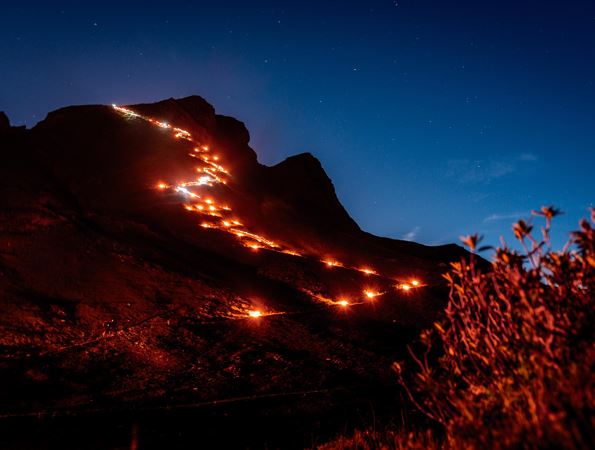 Fakelzug Hühenfeuer
