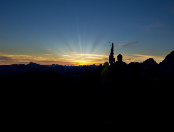 Sonnenaufgang Zafernhorn 