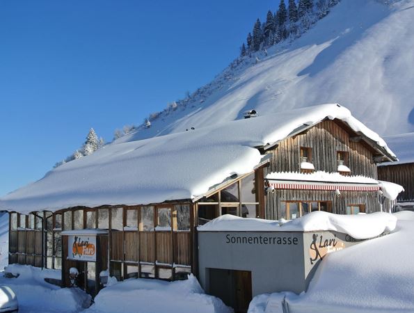 Restaurant Lari Fari im Winter