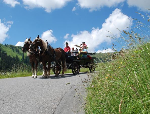 Pferdekutschenfahrt Damüls