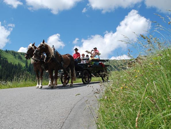 Pferdekutschenfahrt Damüls