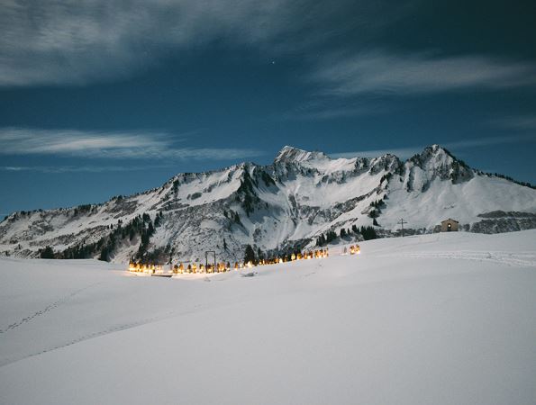 Laternenwanderung in Damüls (c) DOMINIC KUMMER