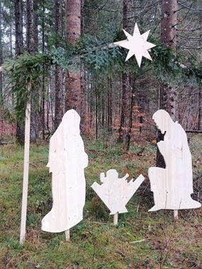 Weihnachtsweg in Fontanella