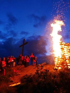 Abendfahrt Uga-Express mit Höhenfeuer