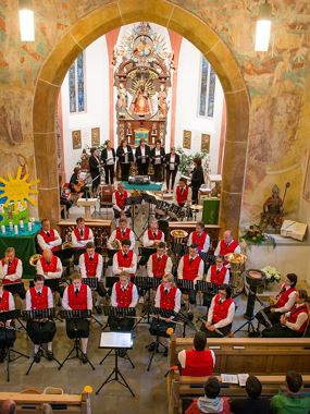Kirchenkonzert des MV Alpenklänge Damüls