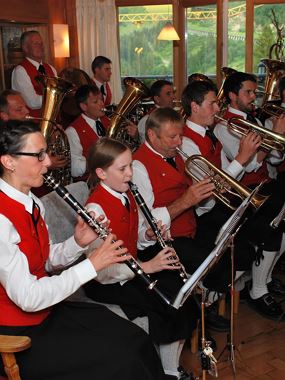 Platzkonzert des MV Damüls