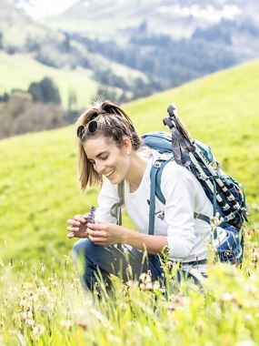 Wein-Genusswanderung mit der einheimischen Wanderführerin Verena Bischof