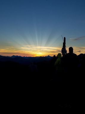 Sunrise hike to the Zafernhorn