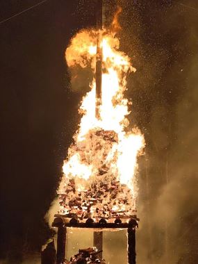 Funken in Fontanella