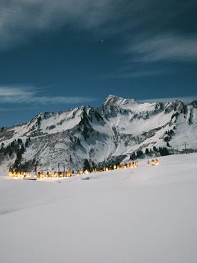 Sturmlaternenwanderung mit der Bergrettung Damüls