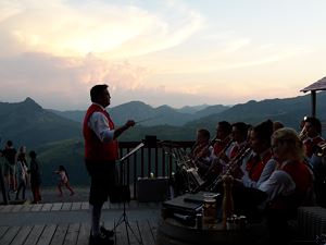 Abendfahrt mit MV Alpenklänge Damüls