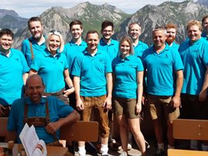 Die Bauernkapelle der Bürgermusik Wolfurt