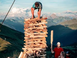 Vorbereitungen Höhnefeuer