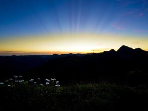 Sonnenaufgang Zafernhorn 1