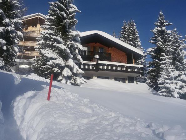 Ferienhaus Rümmele Winteransicht