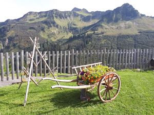 Ausblick auf die Berge