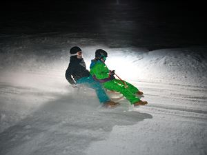 Nachtrodeln in Damüls (c) Huber Images - Damüls-Fa
