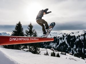 Snowpark Damüls (c) Oostenrijk TV - Bregenzerwald 