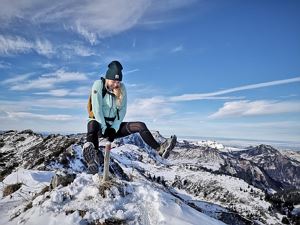 Winterwandern in Damüls (c) Evelyn Bereuter - Damü