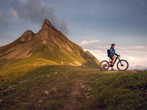 Mountainbiken in Damüls Faschina mit Mittagsspitze