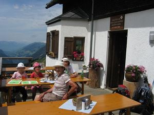 Biberacher Hütte - Rast