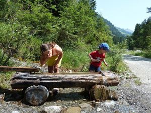 Buchboden - Brunnen an der Lutz