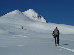 Schitour Richtung Portlerhorn - Damüls