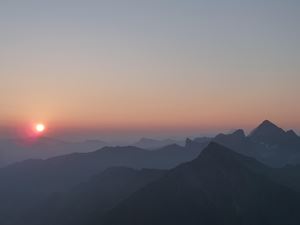 Sonnenaufgang am Glatthorn