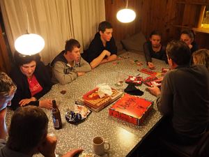 Spieleabend in der Stube
