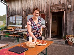 Alpe Oberdamüls Wirtin