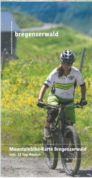 Mountainbike-Karte Bregenzerwald