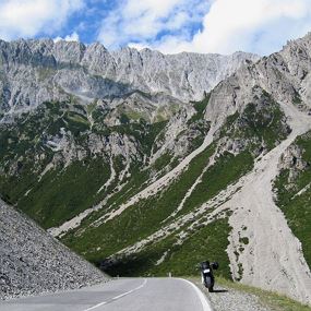 Route Hahntennjoch - Pillerhöhe - Bielerhöhe